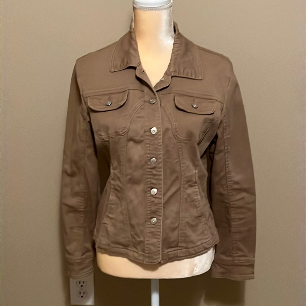 A.m.i. Brown Jacket‎ Size M